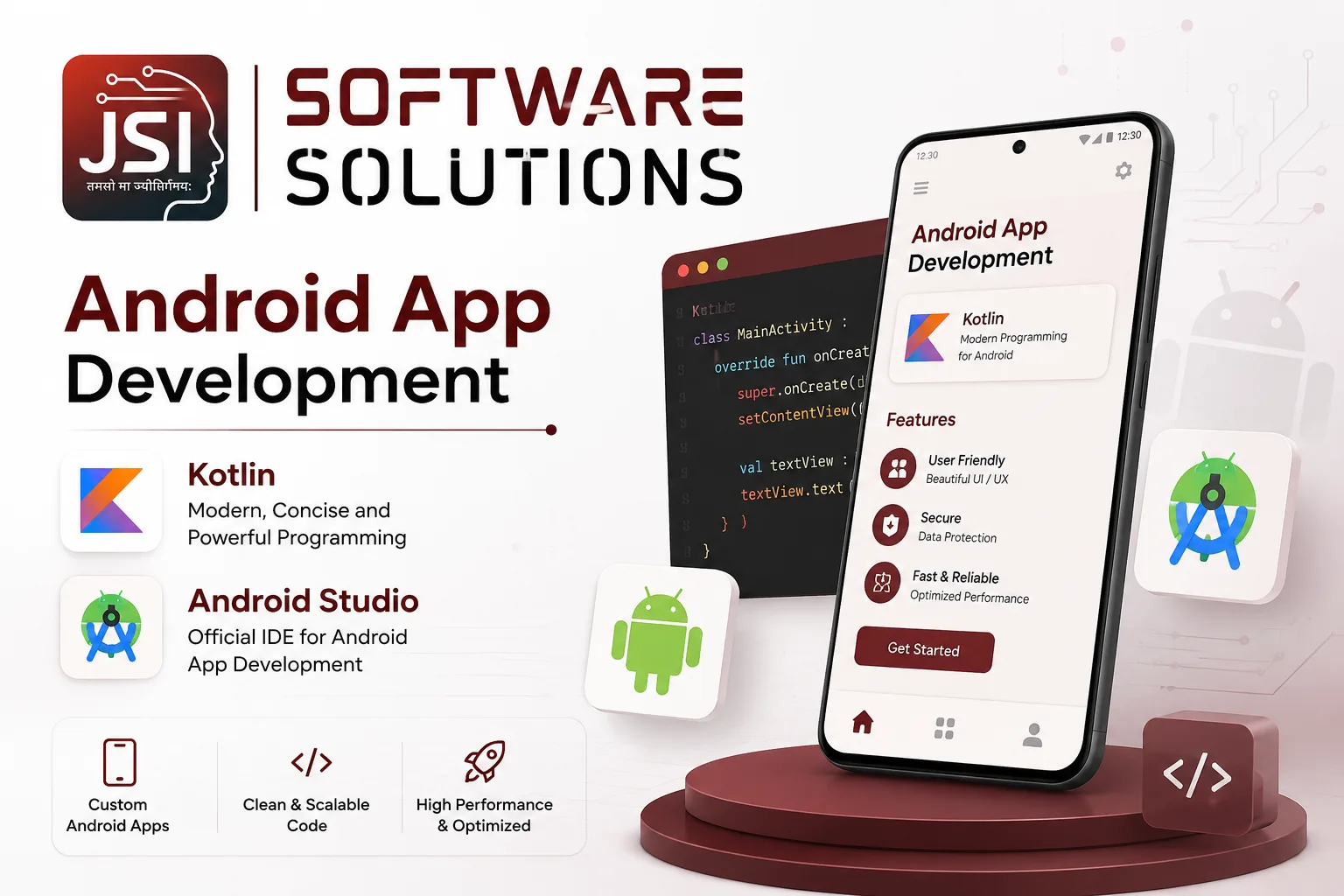 JSI Software Solutions Android and iOS mobile app development India