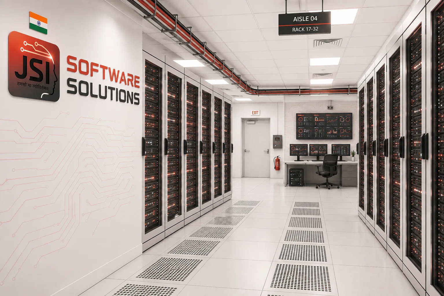Highly powerful Brahmexa GPU servers datacenter stack in Rampur India by JSI