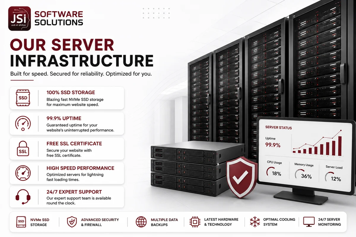 JSI Software Solutions Free 6 Months web hosting provider campaign in India
