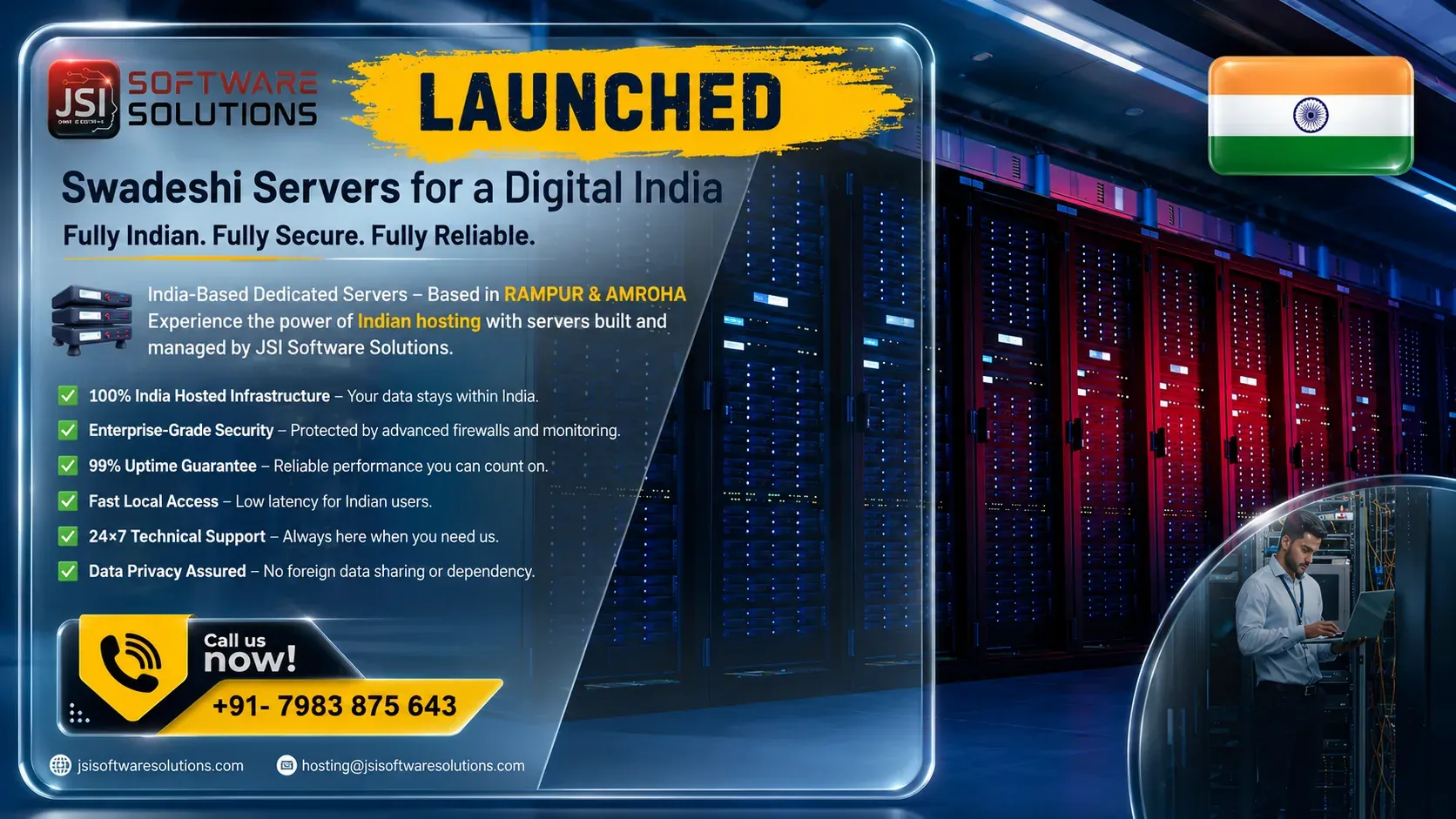 JSI Software Solutions & Manjulab AI Datacenter Infrastructure